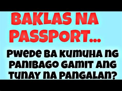 baklas meaning in passport